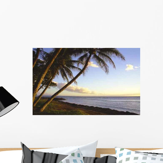 Tropical Shoreline Wall Decal