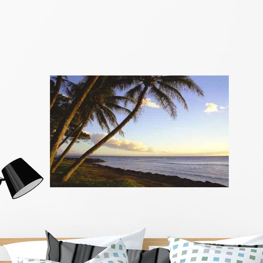Tropical Shoreline Wall Decal