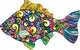 Cheerful fish Wall Decal