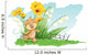 Illustration Cheerful Bear with