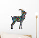 Cheerful goat Wall Decal