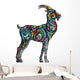 Cheerful goat Wall Decal