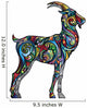 Cheerful goat Wall Decal