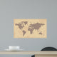 Old Vintage World Map