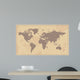 Old Vintage World Map