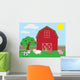 Cute Barnyard Wall Mural