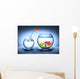 fish find house - real estate concept Wall Mural