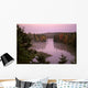 Misty Fall Sunrise Wall Decal
