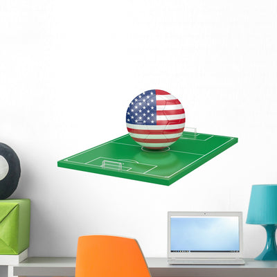 Usa Ball Football Field shown on a wall