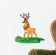 Deer Cartoon Wall Decal
