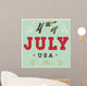 Vintage 4th July Sign