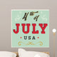 Vintage 4th July Sign