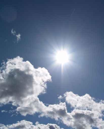 Cumulus Sunshine Wall Decal