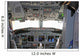 airplane cockpit Wall Mural