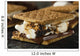S'mores with Marshmallows Chocolate and Graham Crackers Wall Mural