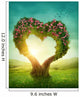 Heart shaped tree Wall Mural