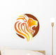 Lion Logo Lion Head Wall Decal