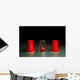 Red Ball Hidden under Wall Decal