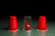 Red Ball Hidden under Wall Decal