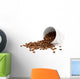 Scattered Coffee Beans Wall Decal