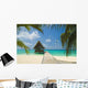 Tropical Beach Wall Decal