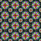 Mosaic glass seamless pattern Wall Mural
