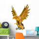 golden eagle statue Wall Decal