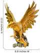 golden eagle statue Wall Decal