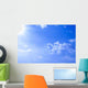 Blue Sky with Sun Lower Left Wall Decal