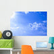 Blue Sky with Sun Lower Left Wall Decal