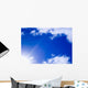 Blue Sky with Sun Upper Left Wall Decal