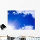Blue Sky with Sun Upper Left Wall Decal