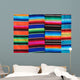 mexican blankets 3 Wall Mural