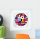 World Flags Wall Decal