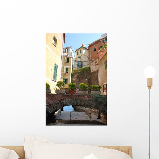 Case Riomaggiore Liguria Wall Decal