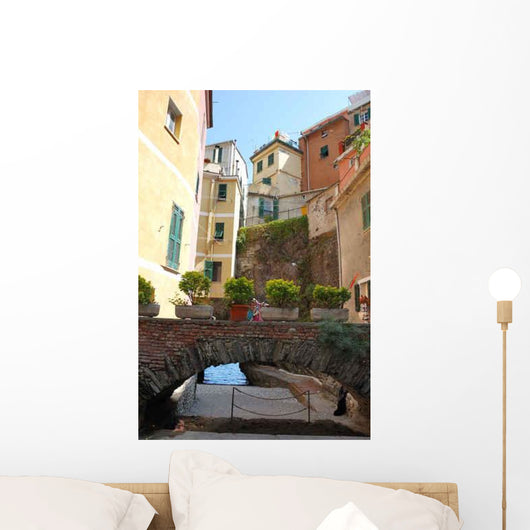 Case Riomaggiore Liguria Wall Decal