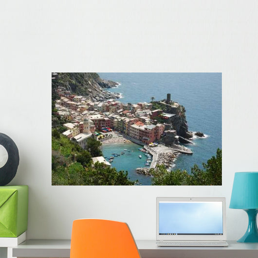 Cinque Terre Liguria Bay Wall Decal