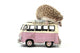 Hedgehog Little Toy Car Wall Decal