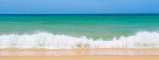 Waves Breaking Karon Beach Wall Decal