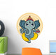 Hindu God Ganesha. Wall Decal