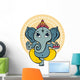 Hindu God Ganesha. Wall Decal