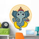 Hindu God Ganesha. Wall Decal