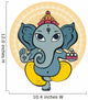 Hindu God Ganesha. Wall Decal
