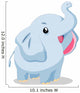 Illustration of cute elephant Wall Decal