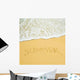 Summer Written Sandy Tropical Wall Decal