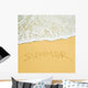Summer Written Sandy Tropical Wall Decal