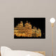 Mysore Palace in India illuminated at night Wall Mural