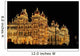 Mysore Palace in India illuminated at night Wall Mural