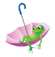 Frog and Umbrella Wall Decal