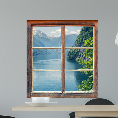 Window Views Knigssee shown on a wall